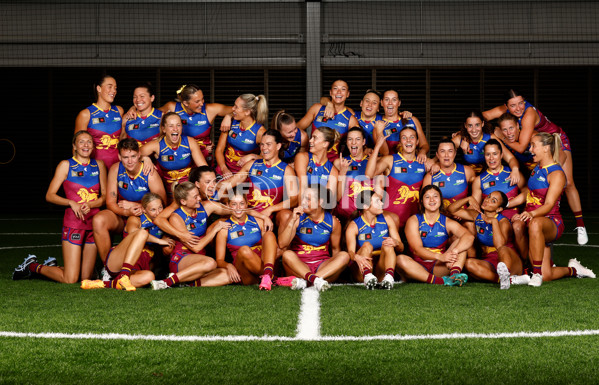 AFLW 2024 Media - Brisbane Team Photo Day - A-51735886