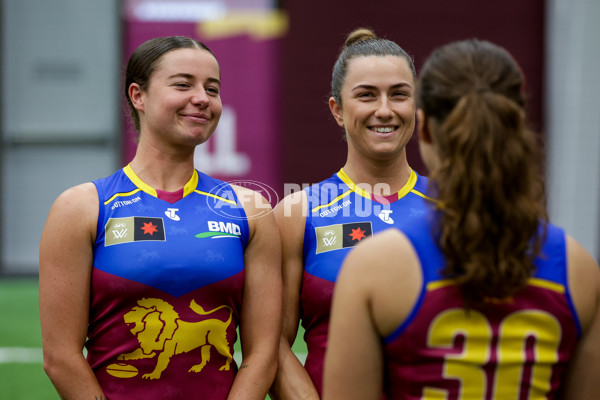 AFLW 2024 Media - Brisbane Team Photo Day - A-51745844