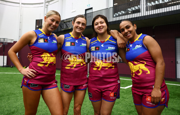 AFLW 2024 Media - Brisbane Team Photo Day - A-51745963