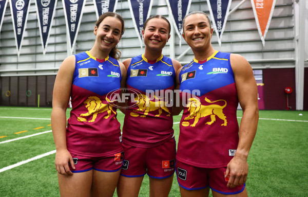 AFLW 2024 Media - Brisbane Team Photo Day - A-51745966