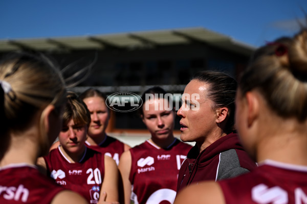 Marsh AFL National Championships U18 Girls 2024 - Queensland v Allies - A-51790877