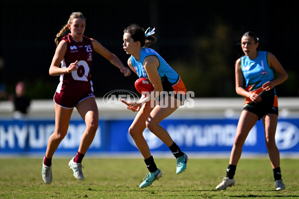 Marsh AFL National Championships U18 Girls 2024 - Queensland v Allies - A-51790880