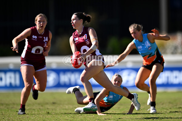 Marsh AFL National Championships U18 Girls 2024 - Queensland v Allies - A-51793111