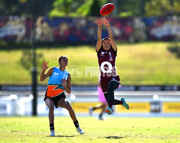 Marsh AFL National Championships U18 Girls 2024 - Queensland v Allies - A-51793113