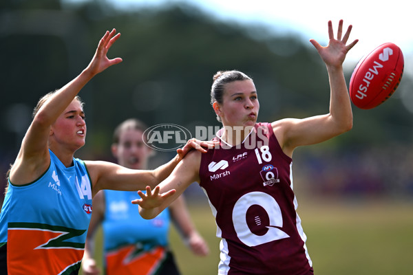 Marsh AFL National Championships U18 Girls 2024 - Queensland v Allies - A-51793127