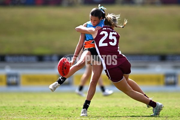 Marsh AFL National Championships U18 Girls 2024 - Queensland v Allies - A-51793128