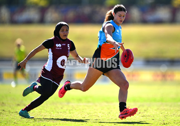 Marsh AFL National Championships U18 Girls 2024 - Queensland v Allies - A-51793709