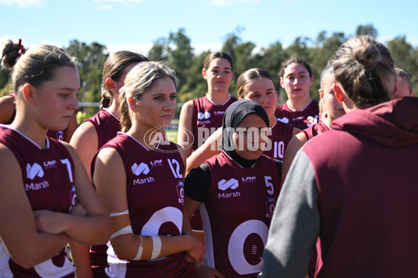 Marsh AFL National Championships U18 Girls 2024 - Queensland v Allies - A-51793720