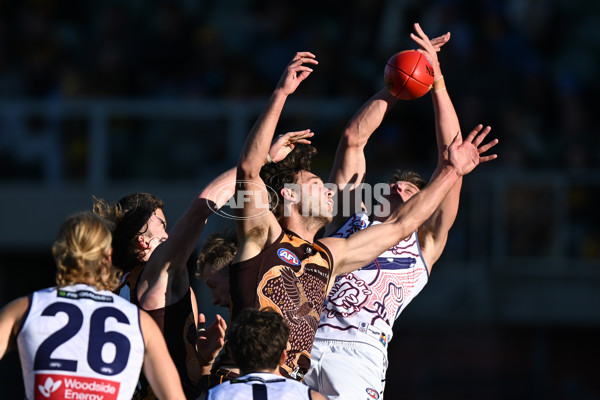 AFL 2024 Round 18 - Hawthorn v Fremantle - A-51799249