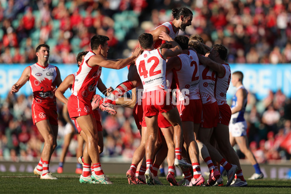 AFL 2024 Round 18 - Sydney v North Melbourne - A-51801478