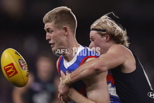 AFL 2024 Round 18 - Western Bulldogs v Carlton - A-51813799