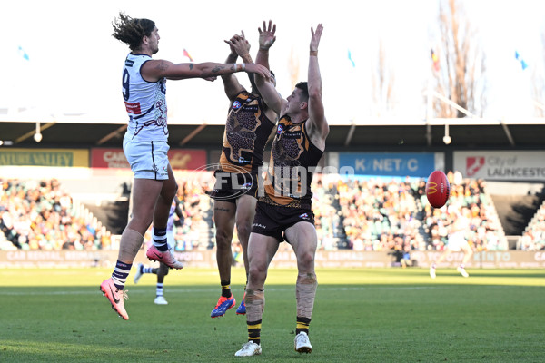 AFL 2024 Round 18 - Hawthorn v Fremantle - A-51821878
