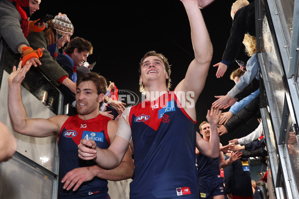 AFL 2024 Round 18 - Melbourne v Essendon - A-51827523