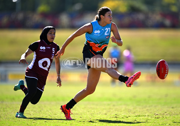 Marsh AFL National Championships U18 Girls 2024 - Queensland v Allies - A-51832635