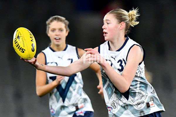 Marsh AFL Championships U18 Girls 2024 - Vic Metro v Vic Country - A-51838177