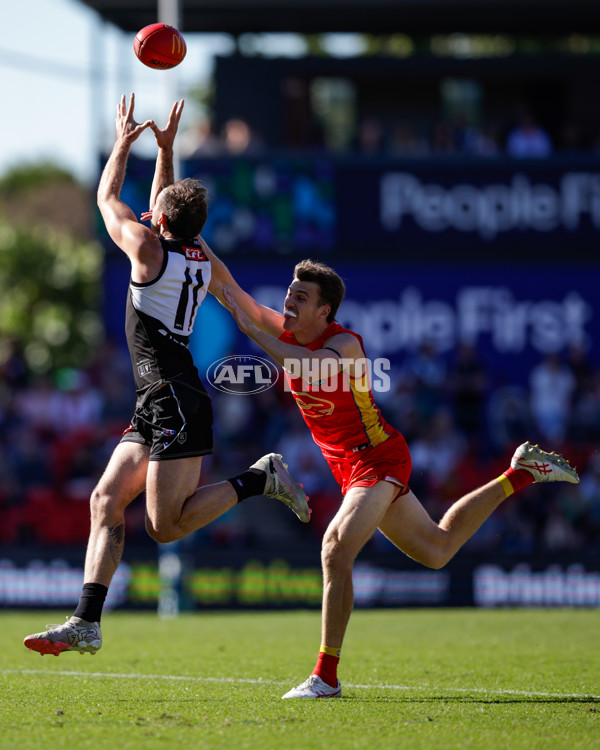 AFL 2024 Round 18 - Gold Coast v Port Adelaide - A-51838236