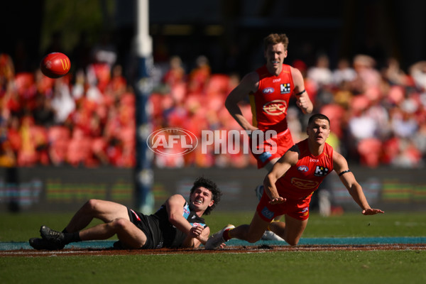 AFL 2024 Round 18 - Gold Coast v Port Adelaide - A-51839017