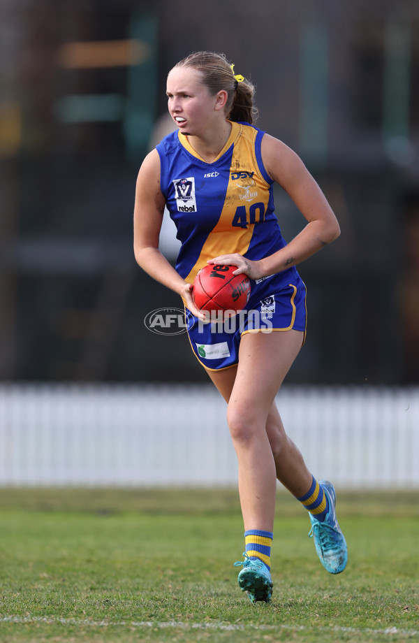 VFLW 2024 Preliminary Final - Williamstown v Western Bulldogs - A-51841157