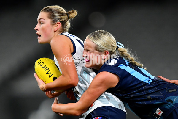 Marsh AFL Championships U18 Girls 2024 - Vic Metro v Vic Country - A-51841283