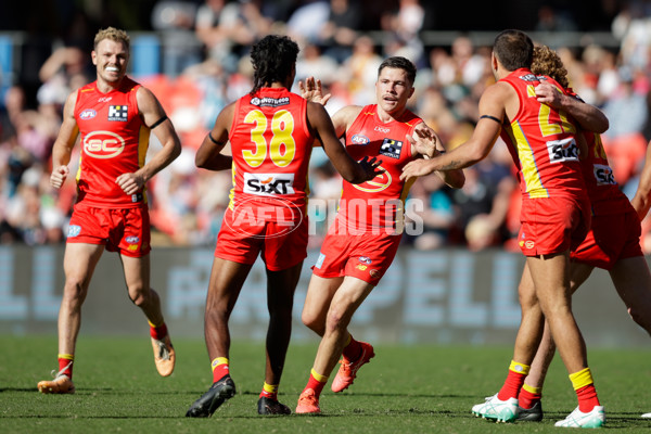 AFL 2024 Round 18 - Gold Coast v Port Adelaide - A-51841340