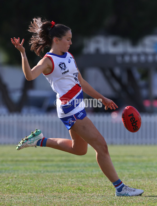 VFLW 2024 Preliminary Final - Williamstown v Western Bulldogs - A-51849222