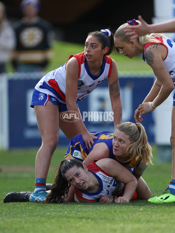 VFLW 2024 Preliminary Final - Williamstown v Western Bulldogs - A-51849233