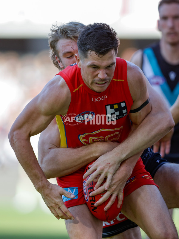 AFL 2024 Round 18 - Gold Coast v Port Adelaide - A-51851393