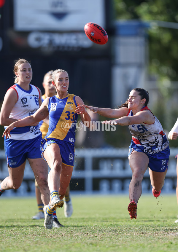 VFLW 2024 Preliminary Final - Williamstown v Western Bulldogs - A-51854415