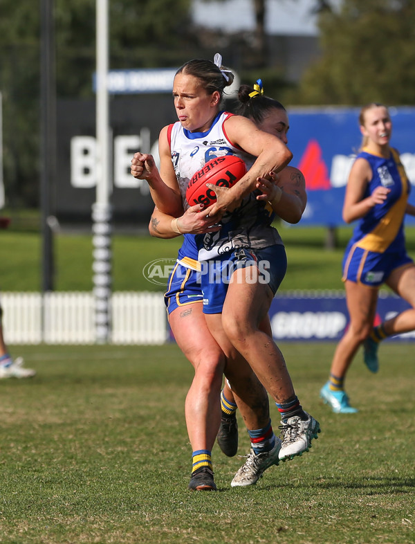 VFLW 2024 Preliminary Final - Williamstown v Western Bulldogs - A-51854421