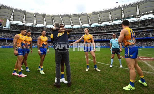 AFL 2024 Round 18 - West Coast v Brisbane - A-51854488