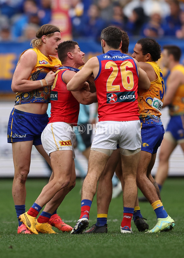 AFL 2024 Round 18 - West Coast v Brisbane - A-51857960