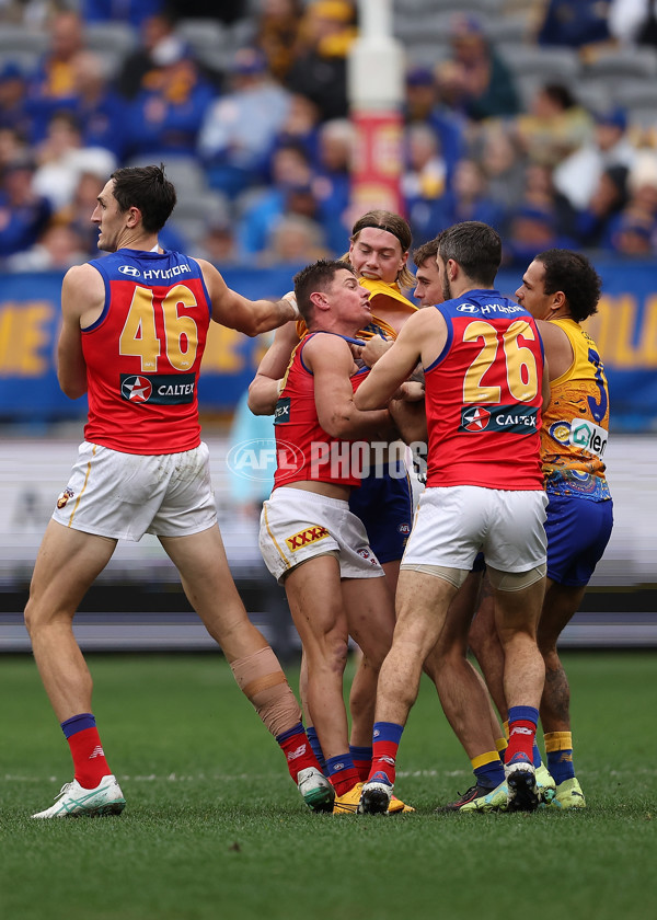 AFL 2024 Round 18 - West Coast v Brisbane - A-51857961