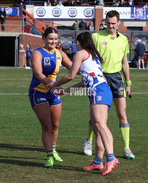 VFLW 2024 Preliminary Final - Williamstown v Western Bulldogs - A-51859426