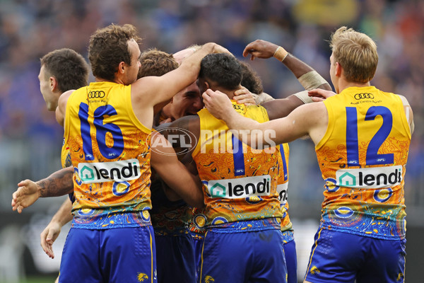 AFL 2024 Round 18 - West Coast v Brisbane - A-51861934