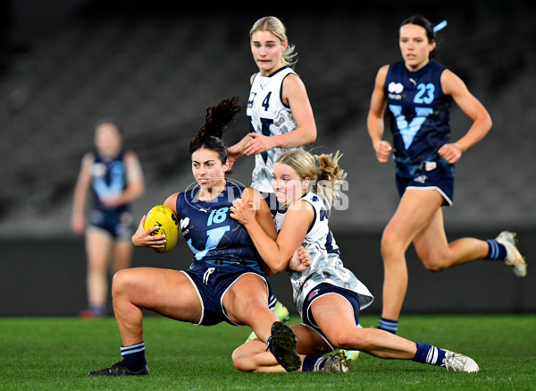 Marsh AFL Championships U18 Girls 2024 - Vic Metro v Vic Country - A-51862754