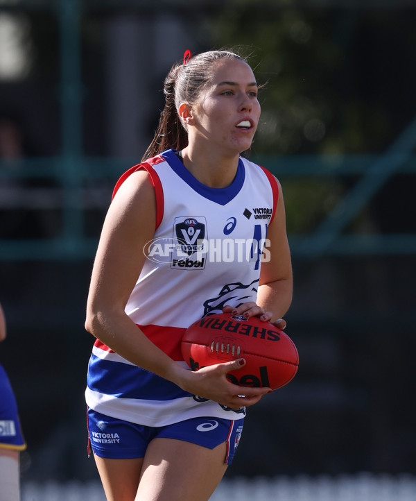 VFLW 2024 Preliminary Final - Williamstown v Western Bulldogs - A-51862786