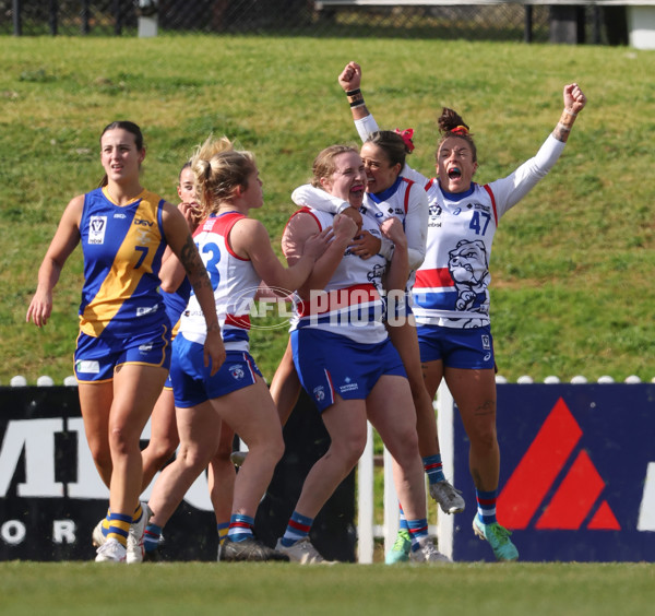 VFLW 2024 Preliminary Final - Williamstown v Western Bulldogs - A-51862790