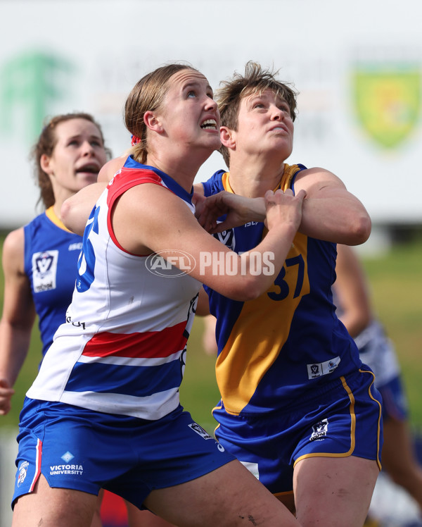 VFLW 2024 Preliminary Final - Williamstown v Western Bulldogs - A-51864664