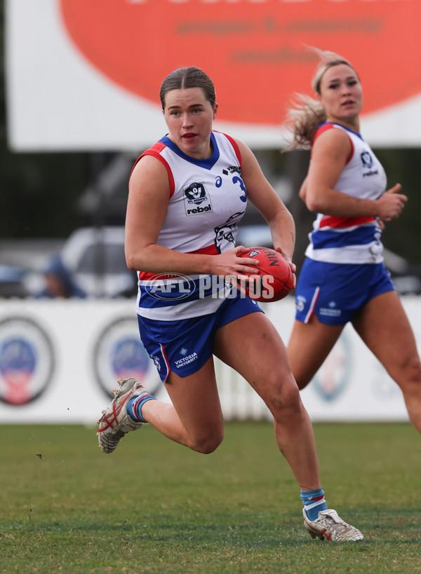 VFLW 2024 Preliminary Final - Williamstown v Western Bulldogs - A-51870143