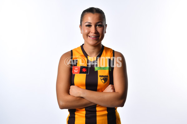 AFLW 2024 Portraits - Hawthorn - A-51875598