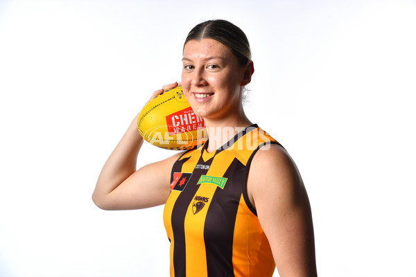 AFLW 2024 Portraits - Hawthorn - A-51877446