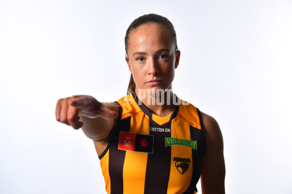 AFLW 2024 Portraits - Hawthorn - A-51878034