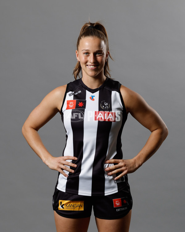 AFLW 2024 Portraits - Collingwood - A-51889426