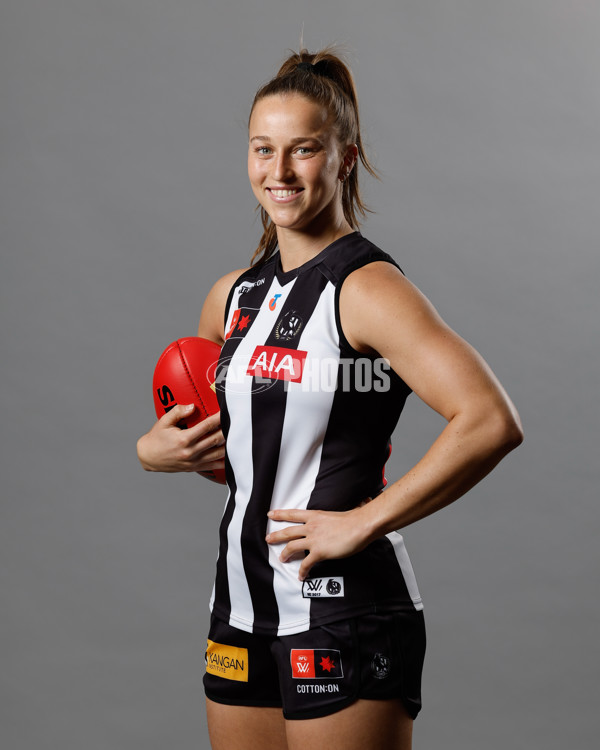 AFLW 2024 Portraits - Collingwood - A-51895326