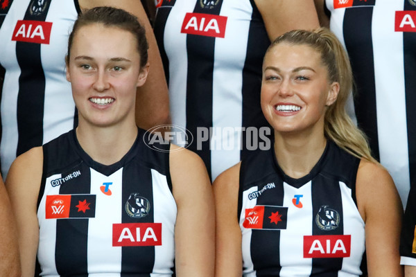 AFLW 2024 Media - Collingwood Team Photo Day - A-51922696