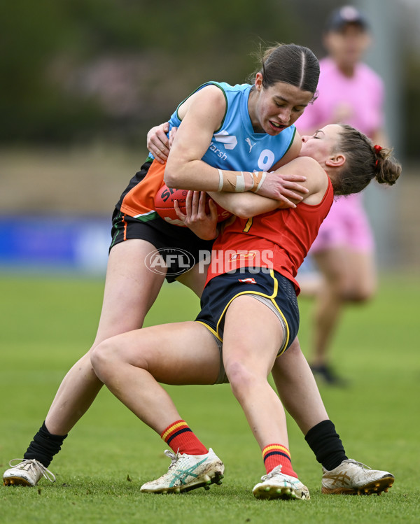 Marsh AFL National Championships U18 Girls 2024 - South Australia v Allies - A-51930791