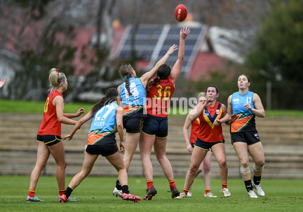 Marsh AFL National Championships U18 Girls 2024 - South Australia v Allies - A-51930812