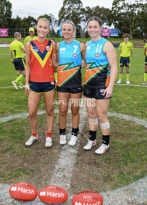 Marsh AFL National Championships U18 Girls 2024 - South Australia v Allies - A-51936921