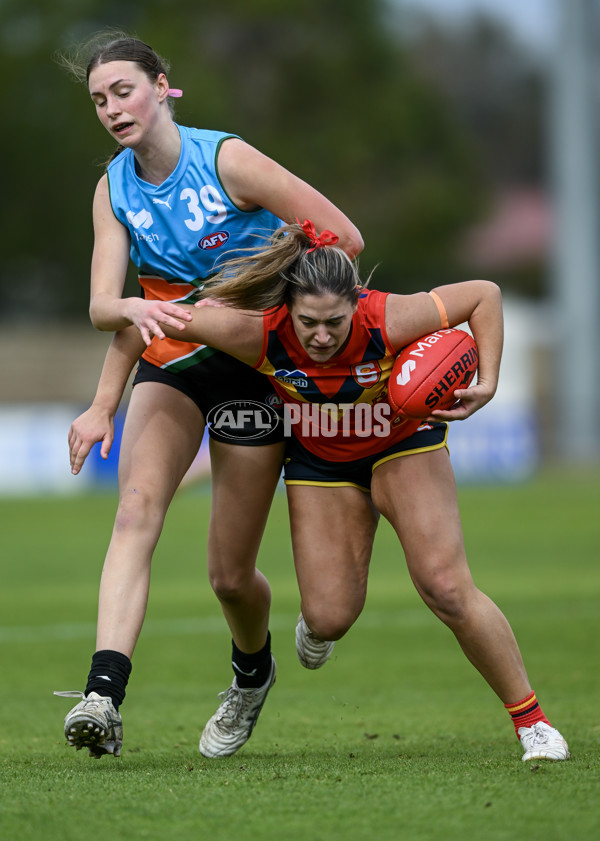 Marsh AFL National Championships U18 Girls 2024 - South Australia v Allies - A-51939366