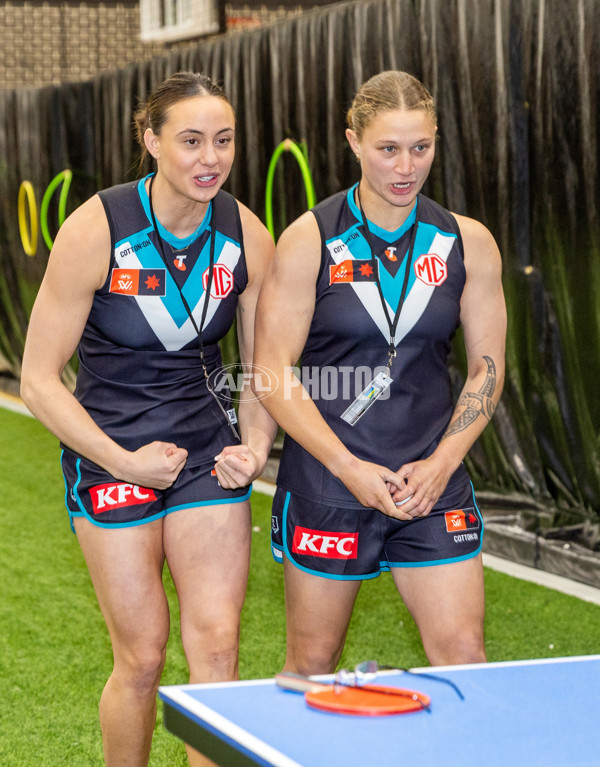 AFLW 2024 Media - Port Adelaide Team Photo Day - A-51946440